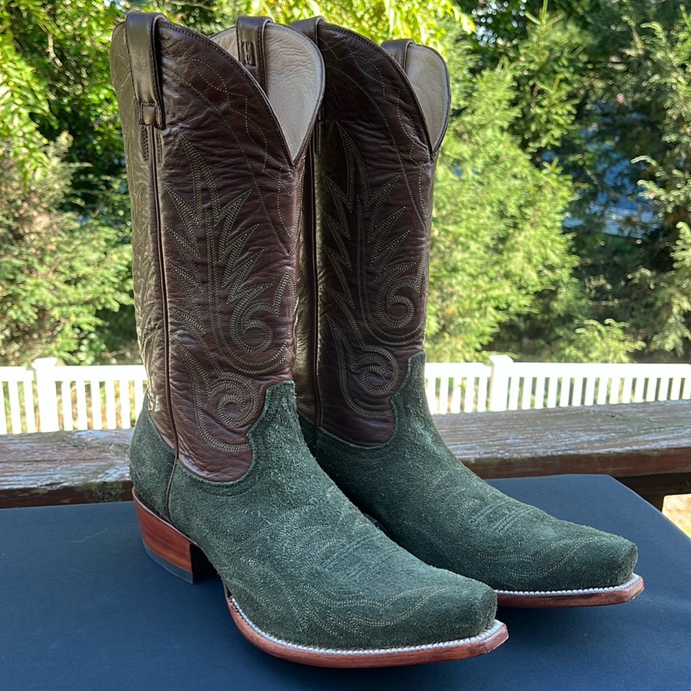 Heritage Boot Co. “Katy’s Boy” men’s boots, size 8